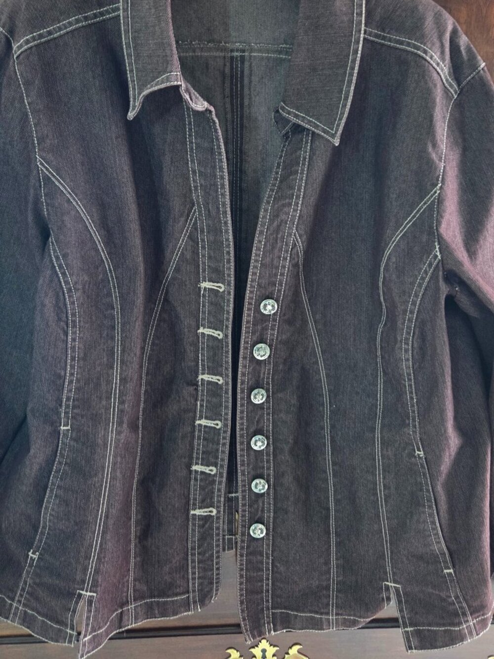 Brown Denim Jacket 14/16
